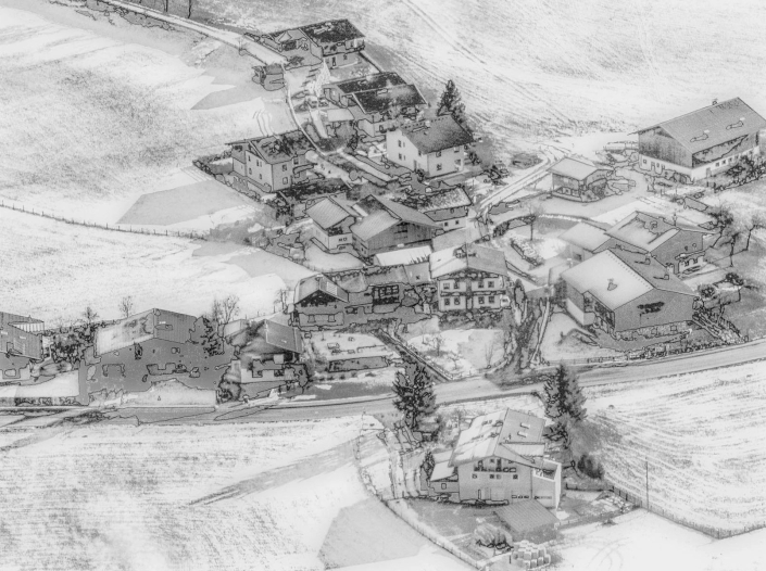 SRB_Dorf im Schnee_SW_26 Pkte